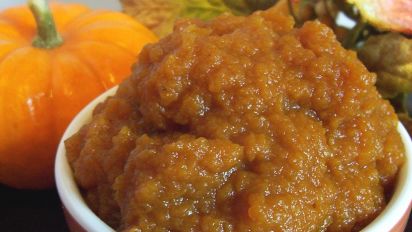 Pumpkin Butter Recipe Food Com This pumpkin pecan almond butter is a thick, spreadable nut butter made of homemade spiced pumpkin puree and buttery pecans and almonds. pumpkin butter