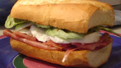 Milano Baguette Sandwich Prosciutto Recipe Food Com