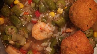 Heart Healthy Shrimp Gumbo With Cajun Spice Mix Recipe Southern Food Com Use food labels to help you cut down. heart healthy shrimp gumbo with cajun spice mix