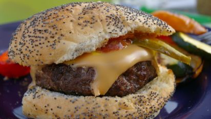 Kittencal S Juicy Hamburger Burger Recipe Food Com
