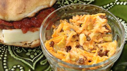 Shredded Carrot Salad Recipe Food Com