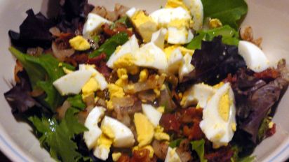 Warm Bacon Dressing For Spinach Salad Recipe Food Com