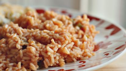 Red Rice Salsa Rice Recipe Food Com