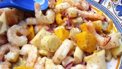 Mango And Hearts Of Palm Salad With Lime Vinaigrette Recipe Food Com