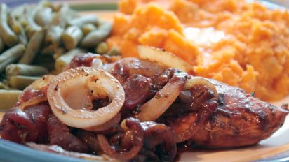 Braised Balsamic Chicken Recipe Food Com