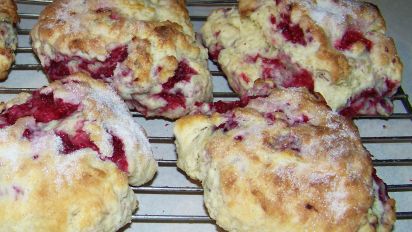 Mimi S Raspberry Scones Recipe Food Com