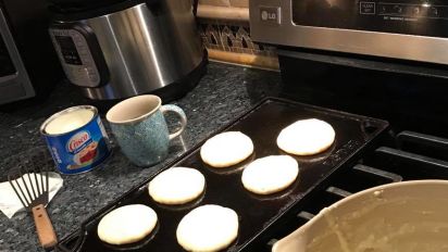 Bisquick Pancakes Aka Silver Dollars Recipe Breakfast Food Com