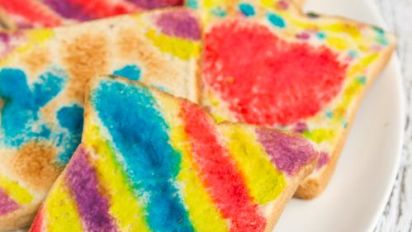 Painted Toast Recipe Food Com