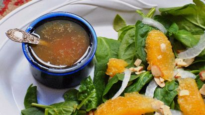 Citrus Spinach Salad Recipe Food Com