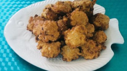 clam fritters