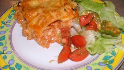 Baked Bean Lasagna Recipe Food Com