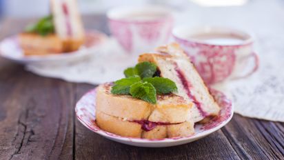 Hot Jam Sandwich Recipe Food Com