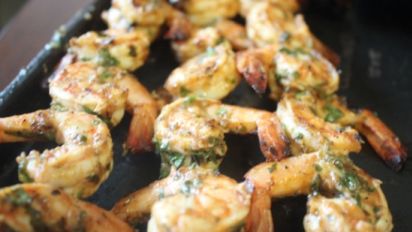 Grilled Marinated Shrimp Skewers Recipe Food Com