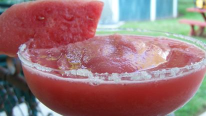 Frozen Watermelon Margaritas For A Crowd Recipe Food Com Filtered water, sugar, lemon juice concentrate, citric acid, natural flavors, cucumber. frozen watermelon margaritas for a crowd