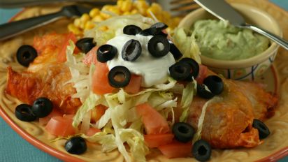 Dads Favorite Chicken Enchiladas - 