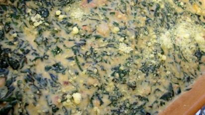 Creamed Spinach And Bacon Bake Recipe Thanksgiving Food Com Thanksgiving pasta recipes to keep the evening alive. creamed spinach and bacon bake