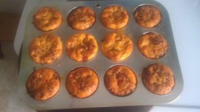 Easy Crustless Mini Quiches Recipe Food Com