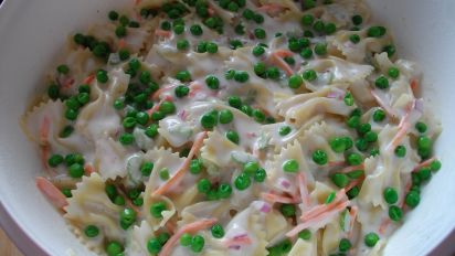 Sweet Pea Bow Tie Pasta Salad Recipe Food Com