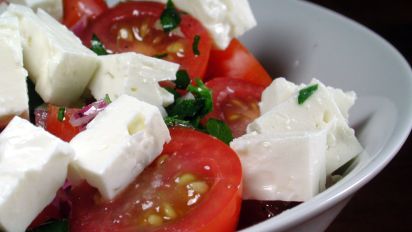 Tomato Feta Salad Recipe Food Com