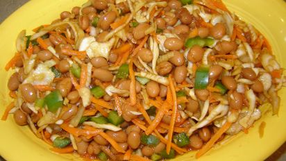 Baked Bean Vegetable Salad Recipe Food Com