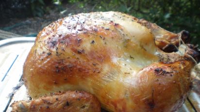 Poulet Roti Roast Chicken Recipe Food Com