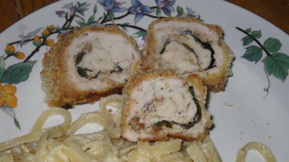 Stuffed Herbed Chicken With Boursin Cheese Recipe Food Com