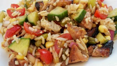 Oriental Chicken Summer Salad Recipe Healthy Food Com