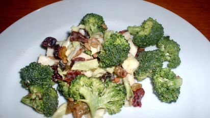 Broccoli Salad With Bacon And Craisins Recipe Food Com