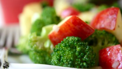 Broccoli And Apple Salad Recipe Food Com