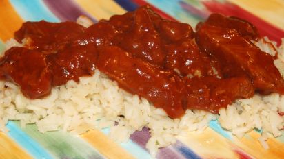 Southern Barbecued Beef Tips Recipe Food Com