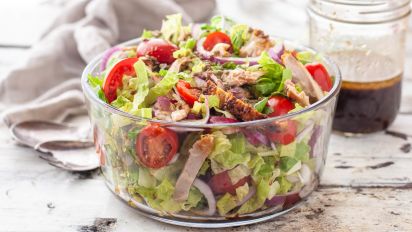 Rotisserie Vinaigrette Chicken Salad Recipe Food Com