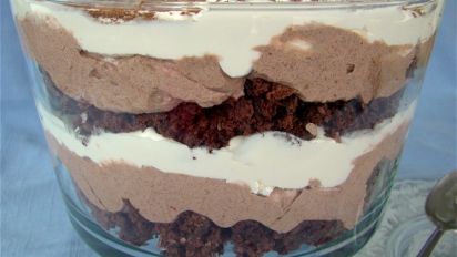 Low Cal Low Fat Easy Chocolate Trifle Recipe Food Com