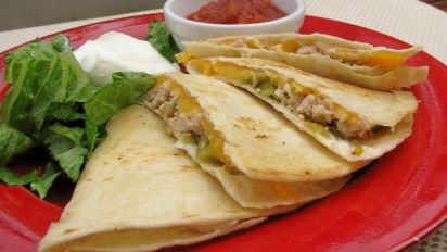 Chicken Chile Quesadillas Recipe Food Com
