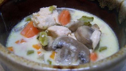 Uncanned Creamy Chicken Mushroom Soup Recipe Food Com