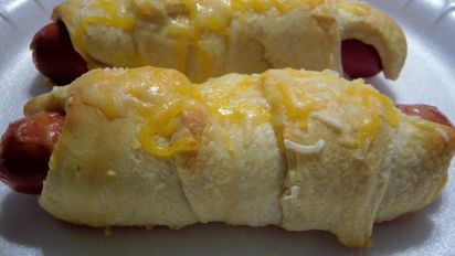 Crescent Wrapped Hot Dogs Recipe Food Com