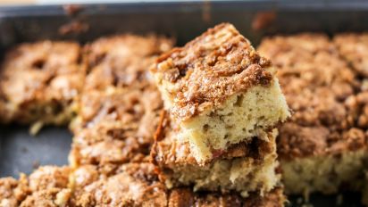 Rhubarb Coffee Cake Recipe Food Com