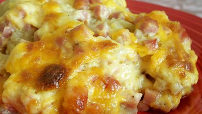 Ham And Tater Tot Casserole Emeril S Potato Casserole Recipe Food Com