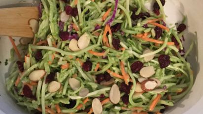 Raw Broccoli Salad Reduced Calorie Low Fat Recipe Food Com