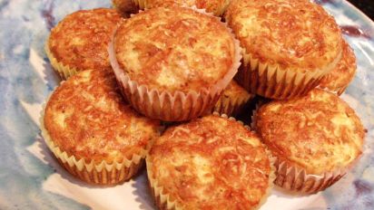 Sun Dried Tomato And Cottage Cheese Muffins Vegetarian Recipe