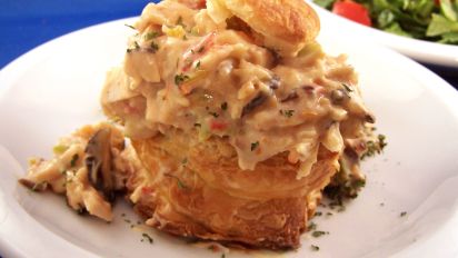 Chicken Or Turkey A La King Recipe Food Com Chicken Or Turkey A La King Recipe Food Com