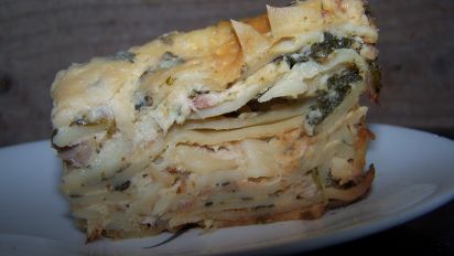 Chicken Lasagna Florentine Recipe Food Com