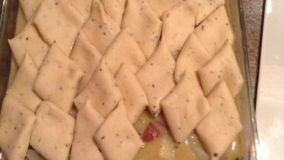 Old Fashioned Chicken Pot Pie In A Pan Recipe Food Com