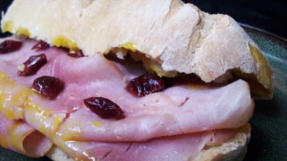Extra Special Ham Sandwich Inspired By Starbucks Ham And Brie