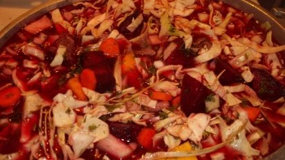 Authentic Russian Ukrainian Borscht Recipe Food Com I love the deep ruby color of this borsch; authentic russian ukrainian borscht