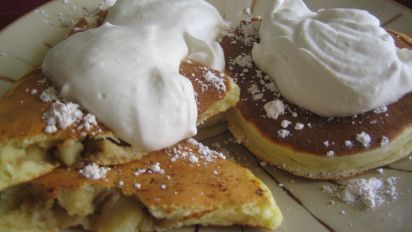 Ebelskiver Spiced Apple Filled Pancakes Recipe Food Com