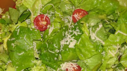 Sunday S Healthy Parmesan Garden Salad Recipe Food Com