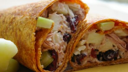 Cranberry Tuna Salad Wrap Recipe Food Com