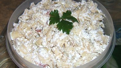Turos Csusza Dry Curd Cottage Cheese And Noodles Recipe Food Com