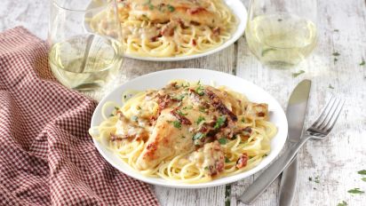 Buca Di Beppo Chicken Glorioso Recipe Food Com