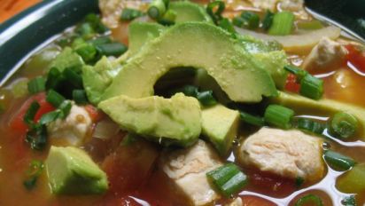 Rachael Ray Chicken Fajita Tortilla Soup Recipe Food Com Soup bones dog treats by rachael ray nutrish offer your dog the next best thing! rachael ray chicken fajita tortilla soup